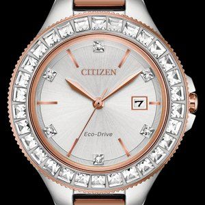 🔥Sale! Citizen Women's Diamond Rose Gold Watch